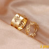Gold Butterfly Rings For Women Great Gift Free Shipping