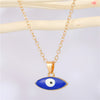 Simple Thin Pendant Women Necklace Fashion Gold Color Choker Chain Round Heart Female Friend Gift