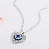 Simple Thin Pendant Women Necklace Fashion Gold Color Choker Chain Round Heart Female Friend Gift