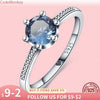 Sterling Silver Rings For Women Popular Flower Lucky Rings