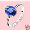 Sterling Silver Rings For Women Popular Flower Lucky Rings