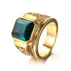 New Golden Dragon Gold Color Man AAA Wedding Ring