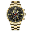 Fashion Mens Sports Watches For Men Luxury Stainless Steel Quartz