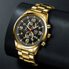 Fashion Mens Sports Watches For Men Luxury Stainless Steel Quartz