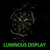 Fashion Mens Sports Watches For Men Luxury Stainless Steel Quartz