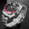 Mens Watches Fashion Business Waterproof Top Brand Luxury Stainless Steel Sport Clock