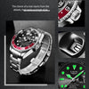 Mens Watches Fashion Business Waterproof Top Brand Luxury Stainless Steel Sport Clock