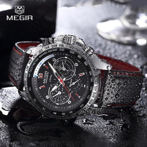 Fashion man's quartz wristwatch brand waterproof  for men