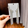 Fashion Long Tassel Full Rhinestone Drop Earrings for Women Earrings Jewelry Gifts