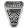 Men Stainless Steel No Stone Rings TK585