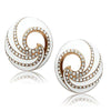 Rose Gold(Ion Plating) Brass Earrings