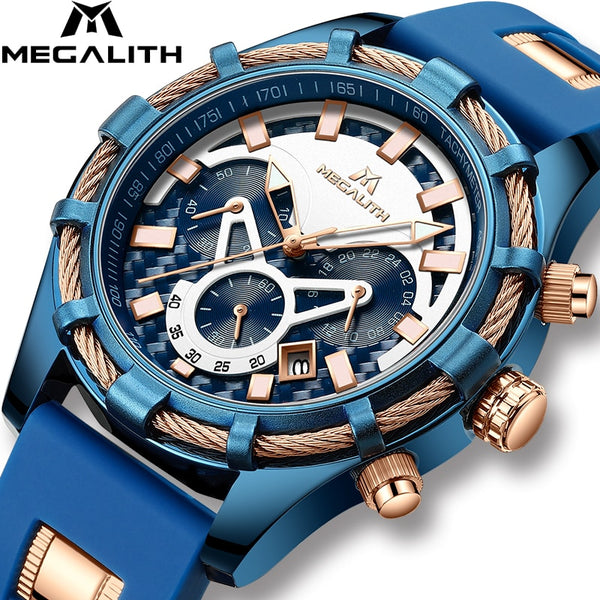 Top Brand Luxury Luminous Display Waterproof Watches Sport Chronograph Quartz Wrist Watch *Free Shipping