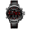 Sport Waterproof Watches Men Luminous Dual Display Alarm Top Brand Luxury Quartz Watch *Free Shipping