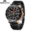 Military Watches, Men Stainless Steel Band Waterproof Quartz Wristwatch *Free Shipping