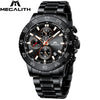 Military Watches, Men Stainless Steel Band Waterproof Quartz Wristwatch *Free Shipping