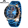 Military Watches, Men Stainless Steel Band Waterproof Quartz Wristwatch *Free Shipping