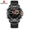 Top Luxury Brand Men Watch Quartz Male Clock Design Sport Watch Waterproof Stainless Steel Wristwatch