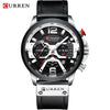 Casual Sport Watches for Men Blue Top Brand Luxury Military Leather Wrist Watch ***Free Shipping