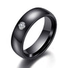 Black White Colorful Ceramic Ring For Women And Men