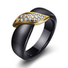 Black White Colorful Ceramic Ring For Women And Men