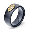 Black White Colorful Ceramic Ring For Women And Men