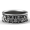 Giant Wolf Men Ring Defense Totem Wolf Fashion  Unisex Finger Ring