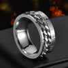 Cool Stainless Steel Rotatable Men Ring High Quality *Free Shipping