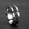 Cool Stainless Steel Rotatable Men Ring High Quality *Free Shipping