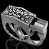 Giant Wolf Men Ring Defense Totem Wolf Fashion  Unisex Finger Ring