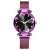 Ladies Magnetic Starry Sky Clock Luxury, Women Watches Fashion Diamond Wristwatch *Free Shipping