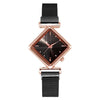 Women Square Luxury Magnet Buckle Gradient Color Watches *Free Shipping