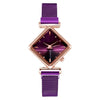 Women Square Luxury Magnet Buckle Gradient Color Watches *Free Shipping