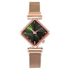 Women Square Luxury Magnet Buckle Gradient Color Watches *Free Shipping