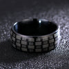 Rings for Men and Women Birthday Gift triangular pattern