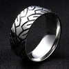 Rings for Men and Women Birthday Gift triangular pattern