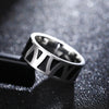 Rings for Men and Women Birthday Gift triangular pattern