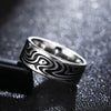 Rings for Men and Women Birthday Gift triangular pattern