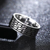 Rings for Men and Women Birthday Gift triangular pattern