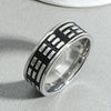 Rings for Men and Women Birthday Gift triangular pattern