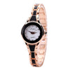 Women Luxury Rose Gold Silver Bracelet Wristwatch  Simple Casual Quartz Clock *Free Shipping