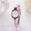 Women Luxury Rose Gold Silver Bracelet Wristwatch  Simple Casual Quartz Clock *Free Shipping