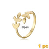 Gold Butterfly Rings For Women  Great Gift Free Shipping