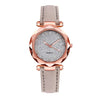 Ladies Fashion Korean Rhinestone Rose Gold Quartz Watch