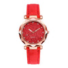 Ladies Fashion Korean Rhinestone Rose Gold Quartz Watch