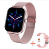 Women Smart watch  Color Screen Full touch Fitness Tracker Bluetooth Call Smart Clock