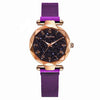 Starry Sky Magnetic Women Watch Luminous Luxury Waterproof