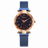 Starry Sky Magnetic Women Watch Luminous Luxury Waterproof