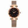 Starry Sky Magnetic Women Watch Luminous Luxury Waterproof