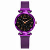 Starry Sky Magnetic Women Watch Luminous Luxury Waterproof