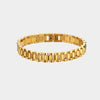 New Stainless Steel Gold Plated Detachable Wristbands Bracelets Bangles For Women